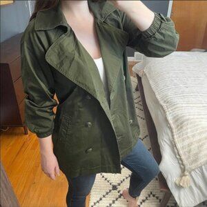 CAbi Expedition Jacket Olive Green XS